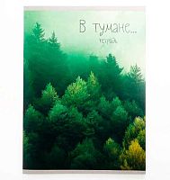 Тетрадь 48л. (клетка) А4 ЭКСМО "Зелёная туманность" Т4485104 хромэрзац,60г/м2,№2