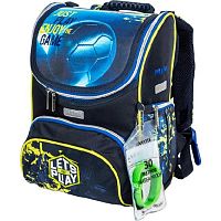 Ранец школьный deVENTE "Mini. Football Time" 7030405 жёсткий,35*26*20см,светоотраж.элем.,800гр.