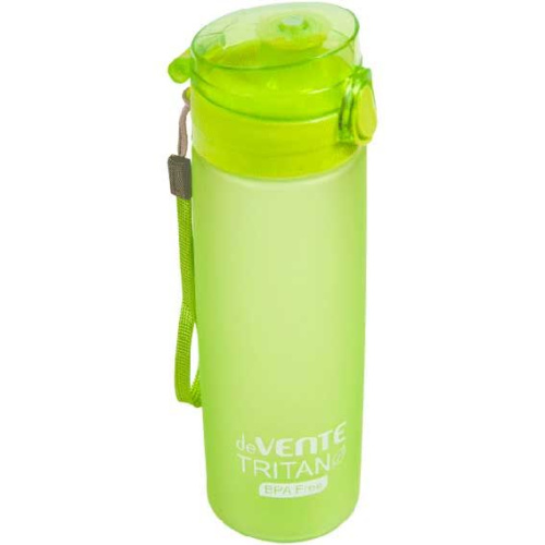 Бутылка пластик. 650мл deVENTE "Premium" 8090131 зелёная,23*7,5см,ударопроч.
