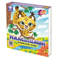 Пластилин  8цв.,120гр. ЛУЧ "Zoo" 29С 1720-08