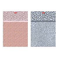 Тетрадь 96л. (клетка) А4 ХАТ спираль "LEO-принт" перфор.,тисн.,асс.