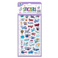 Наклейка декор. 10,5*24 "Возд. транспорт" LDG-035 P-22072-3 Кн767