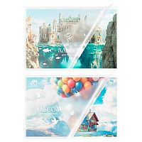 Альбом для рис.40л. BG "Гравитация снов" 06079 пластик.обл.,асс.