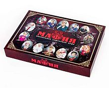 Игра настольная карточная Десятое королевство "Мафия" 02620 (с масками)