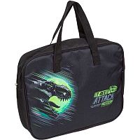 Сумка-планшет А4 deVENTE "T-Rex" 8056521 текстил.,с расш.8см,удлин.ручки 28см