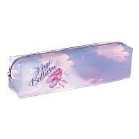 Пенал силикон КОКОС 200*50*40 "Magic ballerina" 250363 прямоуг.,1отд.