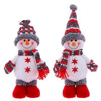 Фигурка НГ REMECO "Снеговик" 752023 полимер,текстил.,22*10*44,5см,асс.