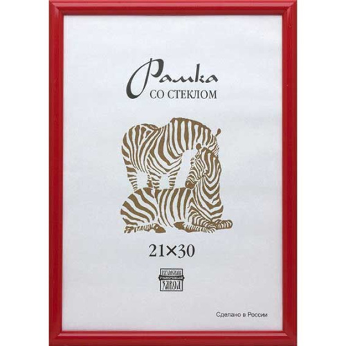 Фоторамка пластик 21*30см 3890 красный Фоторамка пластик 21*30см 3890 красный