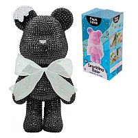 Мозаика алмазная "Чудо-мишка чёрный" 22*10см 654-0344 к/к