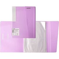 Папка с вкладышами/ 20 deVENTE А5 "Pastel" 3101023 500мкм,фактура "песок",непрозр.,сирен.,клапан