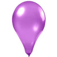 Шары возд. 10" ALINGAR "Металлик. Фиолетовый" AL5405 purple