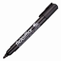 Маркер перм. Flexoffice FO-PM03 BLACK чёрный 1,5мм