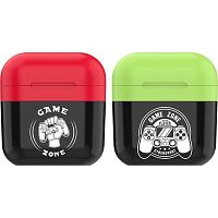 Точилка с контейнером 2отв. deVENTE "Gamer" 8031511 пластик,50*52*25мм,асс.