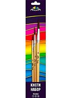 Набор кистей  3шт. АППЛИКА (пони №1,3,5) С3514-01