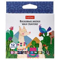 Мелки восковые 12цв. ХАТ "Colora" 086141 кругл.корп.,d-9мм,к/к,е/подвес