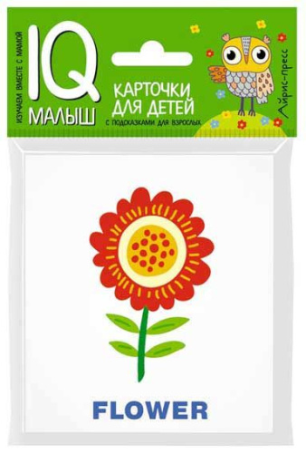 Набор карточек АЙРИС Умный малыш. English "Растения" 25947