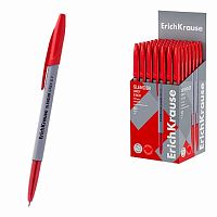 Ручка масл. шар. EK Slender Stick Grey 63085 красная,0,7мм,Super Glide Technology