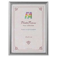 Фоторамка пластик 21*30см 703 мат.серебро