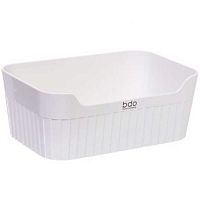 Корзинка-органайзер "Бискотти" 546-199 белый,22.5*15*8.7cм