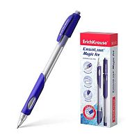Ручка гелевая "Пиши-Стирай" EK ErgoLine Magic Ice 48010 синяя