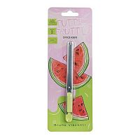 Нож канцелярский  9мм BV SlimCut "Tutti Frutti" 2-268/01 чёрн.лезвие,метал.корп.