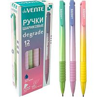 Ручка авт. масл. шар. deVENTE "Degrade" 5070510 синяя,0,7мм,ультрагл.письмо,асс.