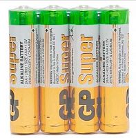 Батарейка GP Super AAA (LR03) 24A алкалин.,BC4