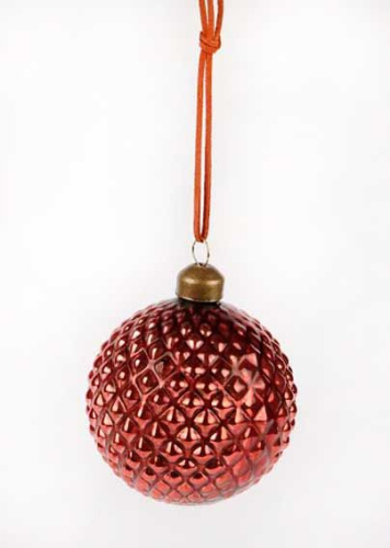 Игрушка ёлочная "Шар" MG24065 стекло, 8см Игрушка ёлочная "Шар" MG24065 стекло, 8см