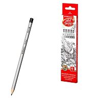 Карандаши ч/гр. EK "Искусство" 56080 (6шт) (ТМ,М,2М,4М,6М,8М),шестигр.,к/к