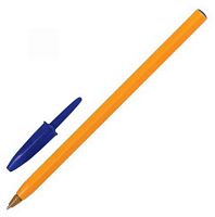 Ручка шар. BIC "Orange Fine" 8099221 синяя,0,8мм,оранж.кругл.корп.