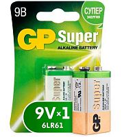 Батарейка GP Super 6LR61/ Крона 9В блистер