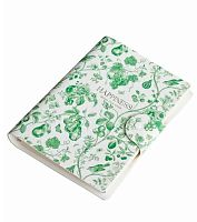 Ежедневник 2026г. А5 160л. INFOLIO кож.зам. "Happiness" I1755/green мягк.обл.,полускр.спир.,на кноп.