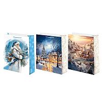 Пакет подар. Микрос 33*45см НГ Ч55082 мат.лам.,асс.