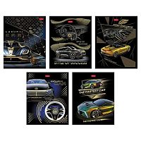 Тетрадь 48л. (клетка) ХАТ "Роскошь и стиль" мат.лам.,3D-фольга,асс.