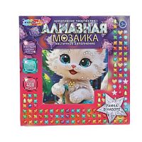 Мозаика алмазная MULTIART "Котёнок с клубком" AM15X15-123464 15*15см,к/к