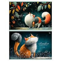 Альбом для рис.24л. BG "МяуMix" 06390 асс.