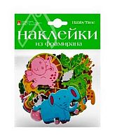 Наклейки декор. АЛЬТ "Набор №12 Зверушки" 2-546/08 фоамиран