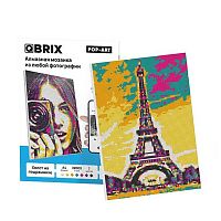 Алмазная мозаика Qbrix Pop-art А4,подрамник