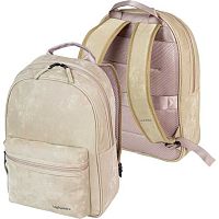 Рюкзак подростковый deVENTE "sigNATURE" 7032605 текстур.кож.зам.,оливковый,40*28*12см