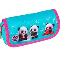 Пенал-косметичка deVENTE 205*95*70 "Yummy Panda" 7020505 (40предм.) прямоуг.,полиэстер,1отд.