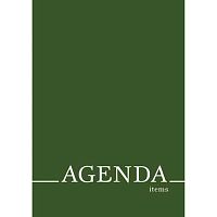 Ежедневник н/д А5 128л. ЭКСМО тв.обл. "Agenda. Green" ЕЖ23512815 глянц.лам.