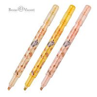 Маркер текст. BV "Love Me" 22-0199 золотой,глиттер,1-5мм,клин,асс.