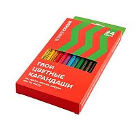 Карандаши 24цв. СТИХИЯ ST03002 к/к