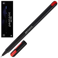 Ручка гелевая LINC "Pentonic" 856-R красная,0,6мм