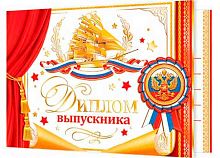 0.3-21-178 Диплом выпускника РФ (фольга,золото) (МО)