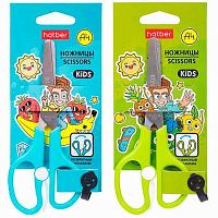 Ножницы детск. 13,5см ХАТ "Влад А4" 083426 с усилителем,е/подвес