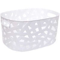 Корзинка д/хранения "Бискотти" 654-0180 дымчатый белый,23.3*17*3*12,5см