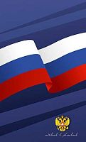 Книга телефонная+блокнот А6  48л. АППЛИКА "Триколор" С0228-103 с выруб.
