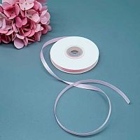 Лента 0,6см*22,85м атласная св.-розовая Микрос ч37691