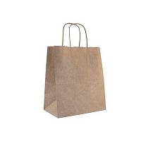 Пакет крафт Микрос 22*25см м108-038 кручен.ручки